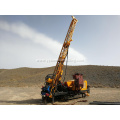 Reverse circulation rotary surface crawler drilling rig